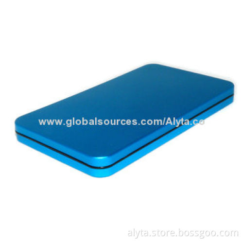 6,000mAh Source Portable Touch Screen Power Bank with Aluminum Alloy Shell
